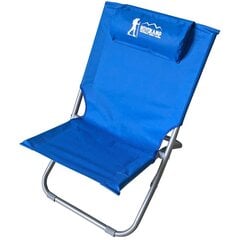 Складной пляжный стул Royokamp, синий цена и информация | Садовые стулья, кресла, пуфы | hansapost.ee