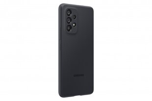 Samsung Galaxy A53 5G Silikoonkate must EF-PA536TBEGWW hind ja info | Telefonide kaitsekaaned ja -ümbrised | hansapost.ee