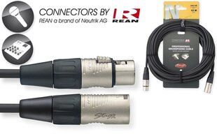 Stagg NMC15R, XLR, 15 m hind ja info | Juhtmed ja kaablid | hansapost.ee