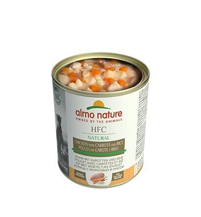 Almo Nature HFC Natural, koertele, kana porgandi ja riisiga, 280 g цена и информация | Koerakonservid | hansapost.ee