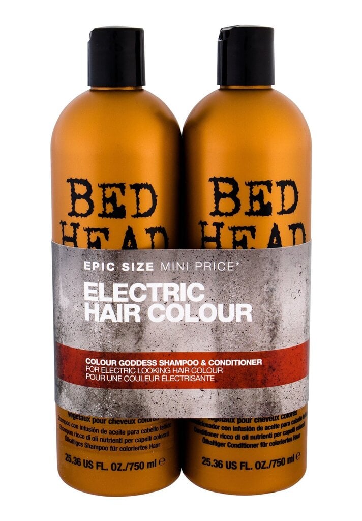 Šampooni komplekt värvitud juustele Tigi Bed Head Colour Goddess hind ja info | Šampoonid | hansapost.ee