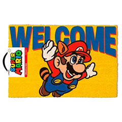 Pyramid International Uksematt Mario Welcome hind ja info | Fännitooted mänguritele | hansapost.ee