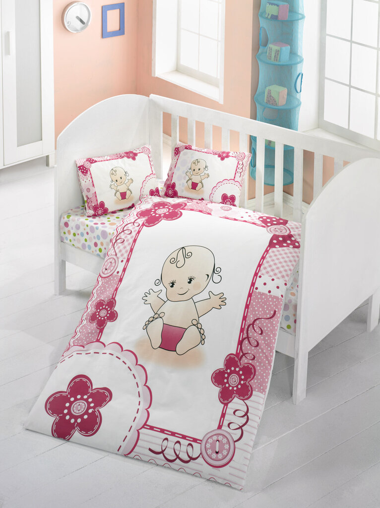 Laste voodipesukomplekt Baby, 4-osaline hind ja info | Laste voodipesu | hansapost.ee