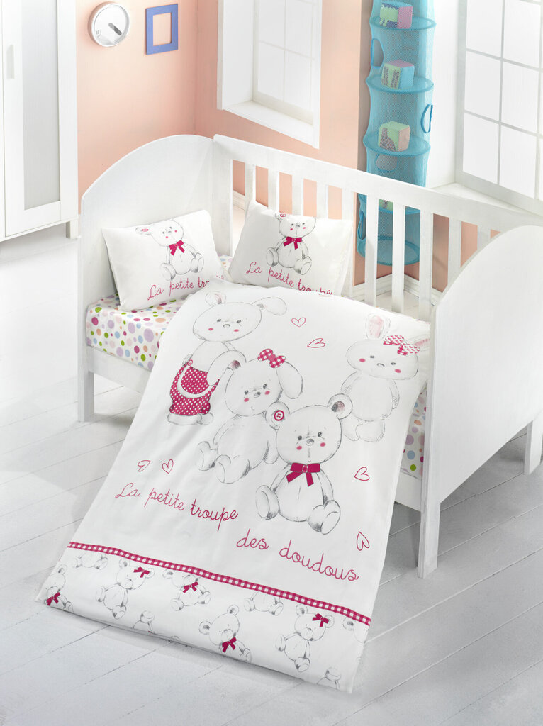 Laste voodipesukomplekt Family, 4-osaline hind ja info | Laste voodipesu | hansapost.ee