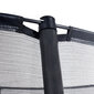 Batuut EXIT Dynamic turvavõrguga, 305x519 cm, must hind ja info | Batuudid | hansapost.ee