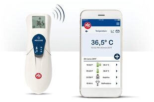 PIC elektrooniline kontaktivaba termomeeter ThermoDiary Head (infrared.spind, BT rakendus) цена и информация | Термометры | hansapost.ee