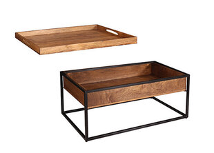 Diivanilaud Panama koos hoiukastiga, pruun price and information | Coffee tables | hansapost.ee