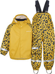 Didriksons laste kummikomplekt SLASKEMAN, kollane-must price and information | Rainwear for children | hansapost.ee