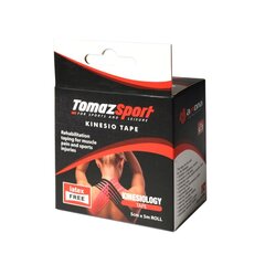 Kinesioloogiline teip Tomaz Sport ilma lateksita, kehavärv, 5cm 5m. hind ja info | Liigesetoed ja kaitsmed | hansapost.ee