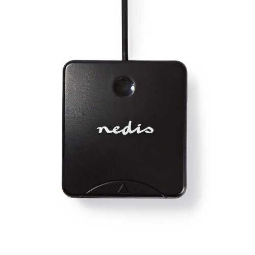 ID-kaardi lugeja Nedis CRDRU2SM1BK цена и информация | USB adapterid ja jagajad | hansapost.ee