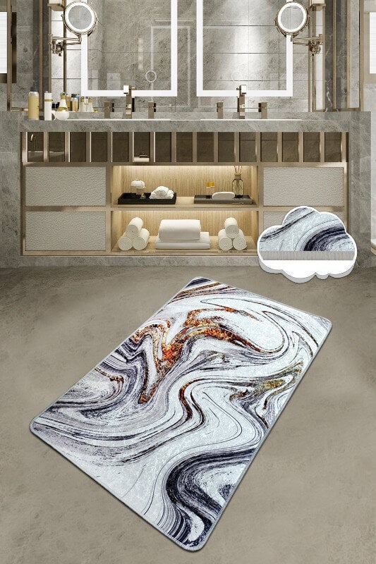 Asir vannitoavaip Blur, 80x100 cm hind ja info | Vannitoa aksessuaarid | hansapost.ee