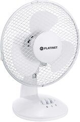 Platinet ventilaator 9", valge (44743) hind ja info | Ventilaatorid | hansapost.ee