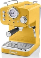 Swan SK22110YELN coffee maker Espresso machine 1.2 L Manual цена и информация | Кофемашины | hansapost.ee