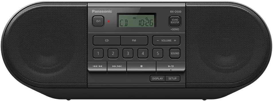 Muusikakeskus Panasonic RX-D500EG-K цена и информация | Muusikakeskused | hansapost.ee