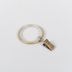 Кольца для карниза Modern с застежками Ø25 мм, 10 шт. цена и информация | Карнизы | hansapost.ee