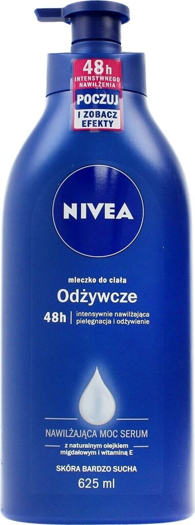 Nivea Moisturizing Power seerum 625ml hind ja info | Kehakreemid, kehaõlid ja losjoonid | hansapost.ee