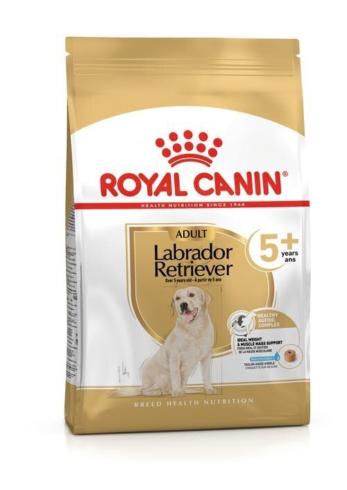 Royal Canin Labrador Ageing 5+, 12kg цена и информация | Koerte kuivtoit ja krõbinad | hansapost.ee