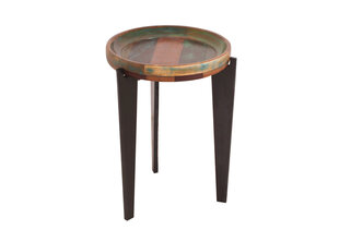 Приставной столик Fiume 39, коричневый/разные цвета цена и информация | Журнальные столики | hansapost.ee