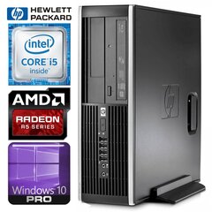 HP 8100 Elite SFF i5-650 16GB 960SSD+1TB R5-340 2GB DVD WIN10Pro [refurbished] цена и информация | Стационарные компьютеры | hansapost.ee