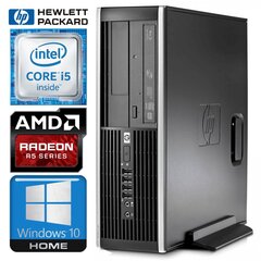 HP 8100 Elite SFF i5-650 4GB 480SSD+1TB R5-340 2GB DVD WIN10 [refurbished] цена и информация | Стационарные компьютеры | hansapost.ee