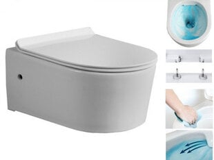 WC-pott Mexen Sofia Rimless Duroplast Slim aeglaselt sulguva kaanega hind ja info | WС-potid | hansapost.ee