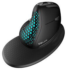 Juhtmevaba Ergonoomiline Hiir Delux M618XSD 4.0 BT/2.4G price and information | Computer mouse | hansapost.ee