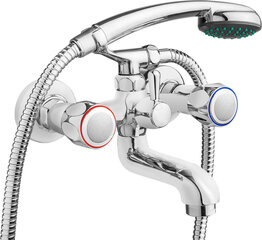 Deante vannisegisti koos dušikomplektiga Teno BON_011D, Chrome цена и информация | Смесители | hansapost.ee