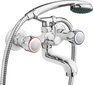 Deante vannisegisti koos dušikomplektiga Teno BON_011D, Chrome hind ja info | Vannitoa segistid | hansapost.ee