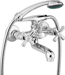 Deante vannisegisti koos dušikomplektiga Symetrio BOS_011D, Chrome цена и информация | Смесители | hansapost.ee