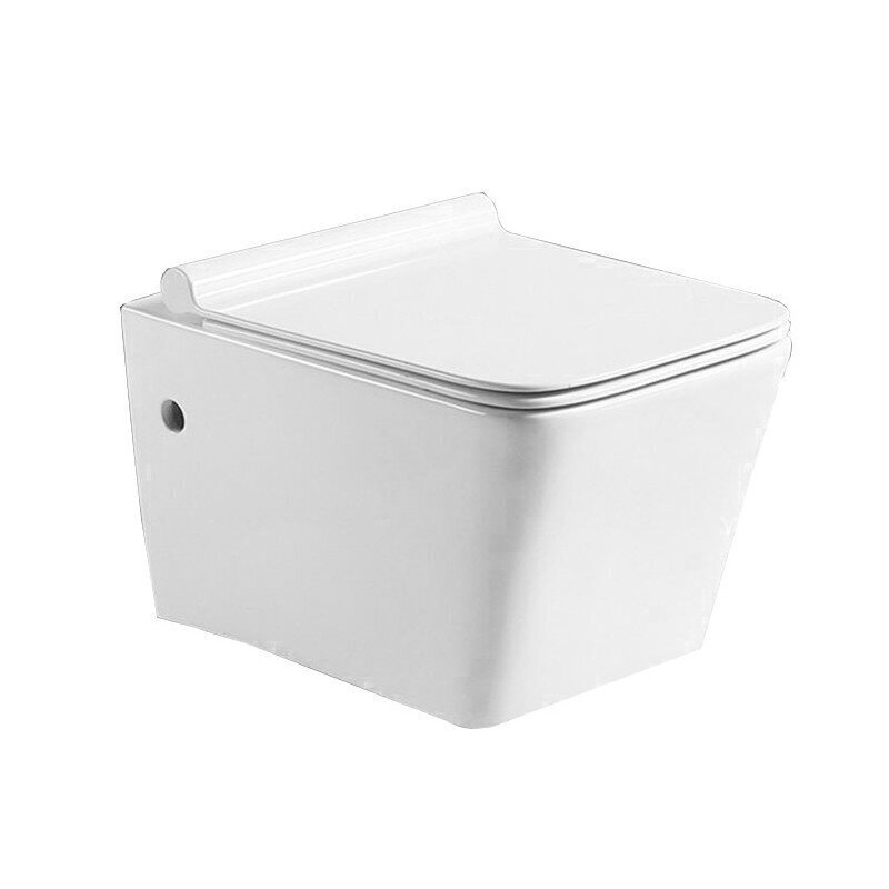 WC-pott Mexen Cube Rimless Slim aeglaselt sulguva kaanega hind ja info | WС-potid | hansapost.ee