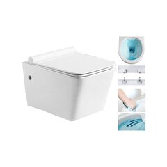 WC-pott Mexen Cube Rimless Slim aeglaselt sulguva kaanega price and information | WС-potid | hansapost.ee