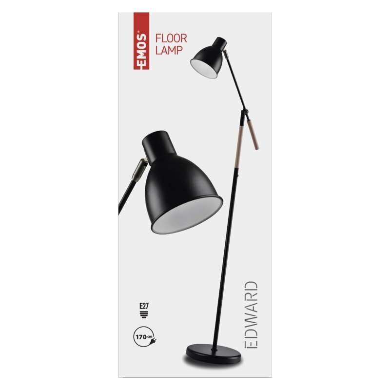 Lamp Emos Edvard hind ja info | Laualambid | hansapost.ee