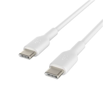 Belkin CAB003bt2MWH, USB-C, 2 m price and information | Juhtmed ja kaablid | hansapost.ee