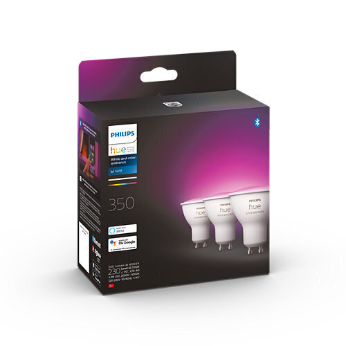 Philips pirnid Hue White and Color, 3 tk цена и информация | Lambipirnid ja LED-pirnid | hansapost.ee