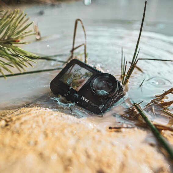 Niceboy Vega X Pro WI-FI 4K / 20MPx Waterproof Sport Camera + Holder Mounting hind ja info | Seikluskaamerad, GoPro | hansapost.ee