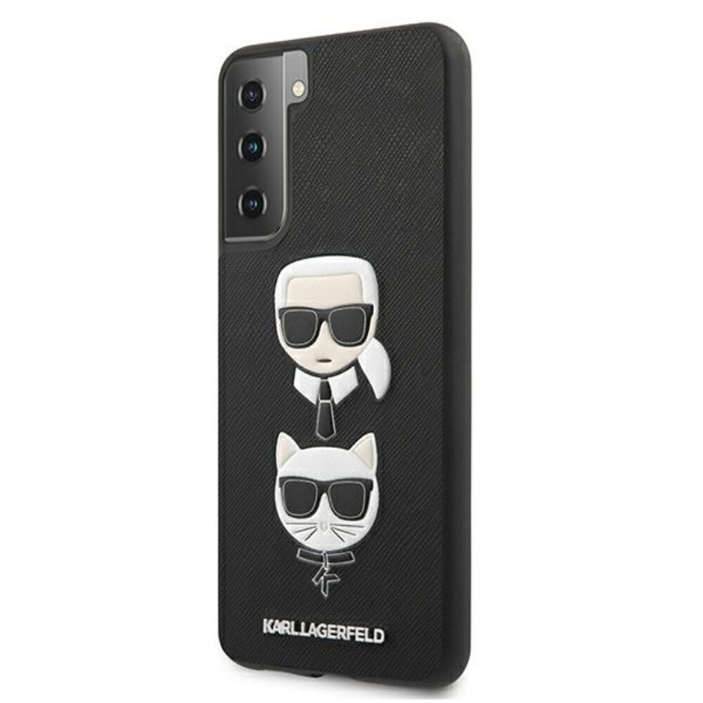 Karl Lagerfeld Samsung S21 Plus jaoks, must hind ja info | Telefonide kaitsekaaned ja -ümbrised | hansapost.ee