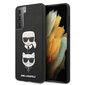 Karl Lagerfeld Samsung S21 Ultra jaoks, must hind ja info | Telefonide kaitsekaaned ja -ümbrised | hansapost.ee