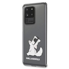 Чехол Karl Lagerfeld для Samsung Galaxy S20 Ultra, прозрачный цена и информация | Чехлы для телефонов | hansapost.ee