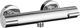 Deante dušisüsteem koos termostaatsegistiga Joko, Chrome hind ja info | Dušikomplektid ja süsteemid | hansapost.ee