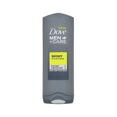 Dove Värskendav dušigeel meestele Sport Active Fresh Men + hooldus (keha- ja näopesu) 400 ml hind ja info | Dušigeelid, õlid | hansapost.ee