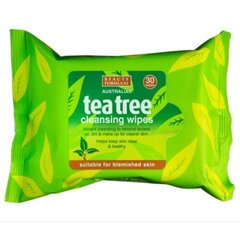 Beauty Formulas Teepuu puhastuslapid (Clean sing Wipes) 30 tk price and information | Facial cleansers | hansapost.ee