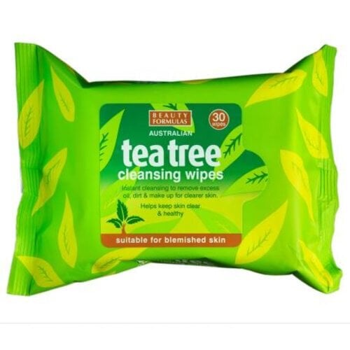 Beauty Formulas Teepuu puhastuslapid (Clean sing Wipes) 30 tk hind ja info | Näopuhastusvahendid | hansapost.ee