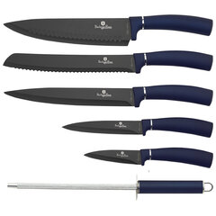 Набор ножей BerlingerHaus Metallic Line Aquamarine Edition, 7 частей цена и информация | Ножи и аксессуары для них | hansapost.ee