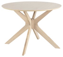 Обеденный стол Duncan, цвета дуба цена и информация | Кухонные и обеденные столы | hansapost.ee
