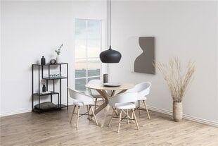 Обеденный стол Duncan, цвета дуба цена и информация | Кухонные и обеденные столы | hansapost.ee