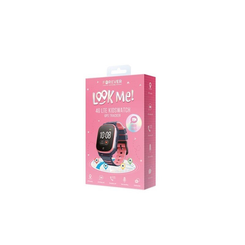 Forever Look Me KW-500 Pink hind ja info | Nutikellad, laste nutikellad | hansapost.ee