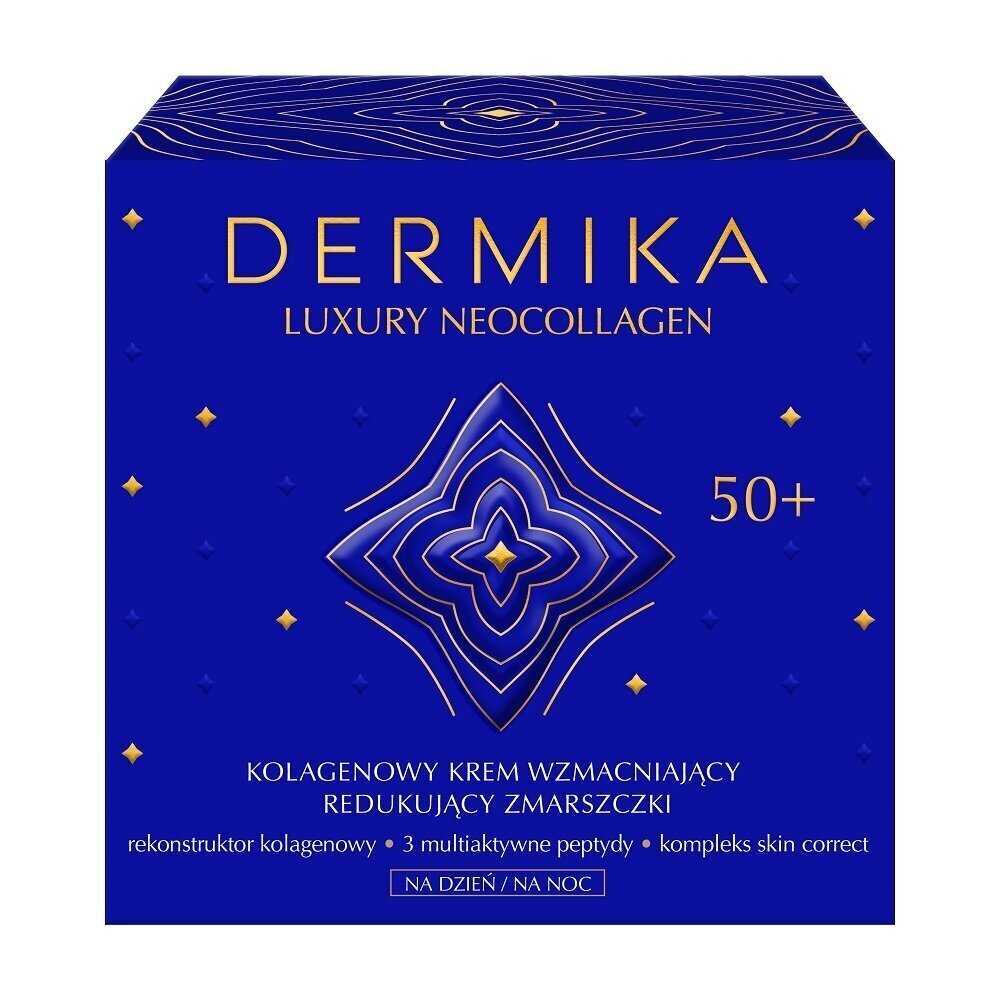 Näokreem küpsele nahale Dermika Luxury Neocollagen 50+ 50 ml hind ja info | Näokreemid | hansapost.ee