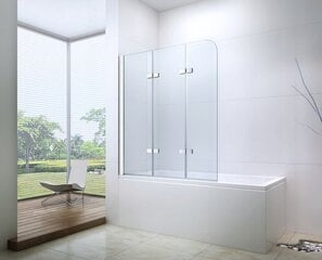 Акриловая ванна Mexen Cubik с отделкой и стеклянной стенкой, 150x70 см цена и информация | Ванночки | hansapost.ee