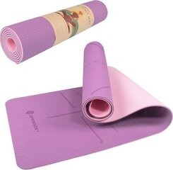 Гимнастический коврик Springos YG0015 183 см цена и информация | Коврики для йоги, фитнеса | hansapost.ee