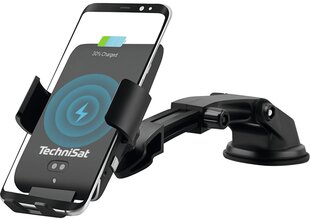 Technisat smart1 nutikas juhtmevaba telefonilaadija-hoidja autosse, must hind ja info | Telefonihoidjad | hansapost.ee